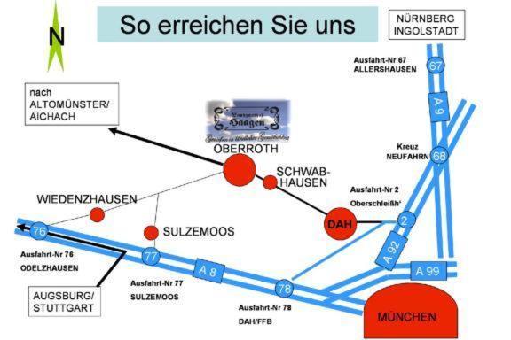 Landgasthof Haagen Schwabhausen bei Dachau Eksteriør billede
